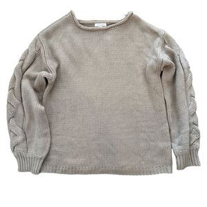 Women's LC Lauren Conrad Beige Sweater Size S